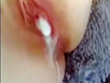 Pussy Gushes A Load Of Cum