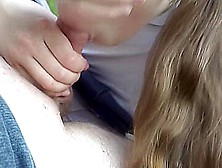 Jumping On My Boyfriends Cock At A Picnic In The Woods