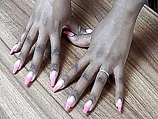 Ebony Hand Finger Nails Fetish - Soloaustria