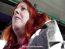 Czechstreets - Luxurious Mom Plowed Into A Outdoors Bus