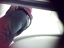 On This Spy Cam You Can See Babes Pissing In Toilet