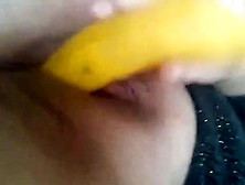 Shy Amateur Cam Girl Toying Around With Her Pussy Up Close