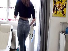 Do You Like Young Tight And Bubble Bootys Into Jeans? Then Enjoy This Freaky Jeans Banged! With Me Into Front