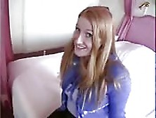 Real Ginger Teen Fingered And Face Fucked
