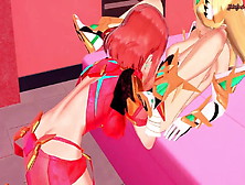 Pyra And Mythra Have Lesbian Sex - Xenoblade Chronicles 2
