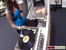 Sexy Barista Fucked In The Pawnshop
