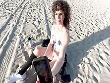 Jewish Mother I'd Like To Fuck Picks Up Random Man For Sex At The Beach And Drilled By Stranger In Bikini