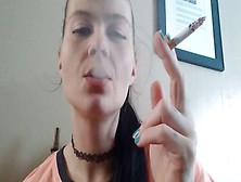 Smoking Mom,  Fetisch Rauchen Raucherin,  Mãe Fumando