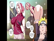 Naruto Xxx Sakura Threesome With Angel Savior Anime Comic Porn