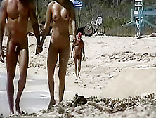 Exquisite Nude Beach Voyeur Spy Cam Video