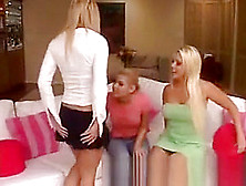 Lesbian Cali Girls Show Pussy To Each Other