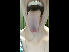 Tongue And Throat Exam (With And Without Flashlight)