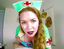 Jerking Fun With Dominating Nurse