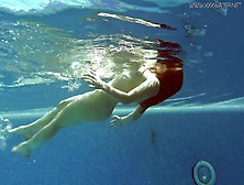 Lina Mercury Sexy Underwater Show