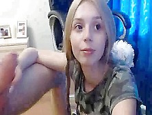 Sexy Whore Swallows Meat On Online Camera P2