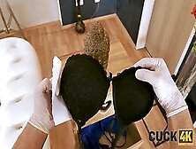 Lucky Guy Gets To Sniff My Panties While I Cuckold Him And Ride Him Like A Cowgirl