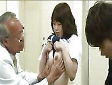Japanese Schoolgirl At The Gynecologist