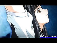 Bondage Hentai Schoolgirl Self Masturbating And Cumshoting