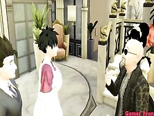 Sub Maids Episode 10 Videl Young Amazing Wifey Is Blackmailed