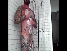 Tattooed Muscle Dad Shower- 1