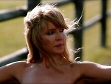 Kelly Reilly's Tits Make Cowboy Pay Attention To Them And Fuck The Twat In Yellowstone Unsimulated Sex In Mainstream Cinemas
