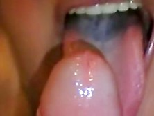 Throat And Face Filled With Cum