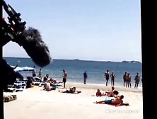 Amazing Sexy Pole Dance On The Beach Whoa Booty The Best Booty M