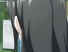 Beautiful Hentai Teacher And Lovely Schoolgirls Dicked Down After Giving Blowjobs