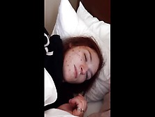 Highed Up Gf Blows Bf While I Hotel Friend Sleeping In Other Bed