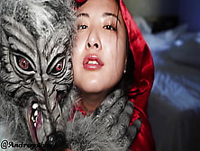The Giant Bad Wolf & Red Riding Hood (Andy Savage,  Sukisukgirl)