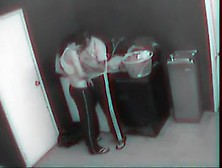 Married Couple Banging On Their Home Security Video