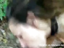 Hottie Gets Fucked While Out Camping. Mp4
