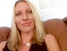 Blonde Milf Gets Fucked And Facialized