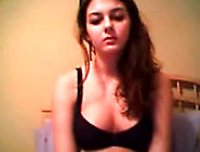 Cam: Cute Brunette Teen Exposed On Webcam