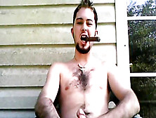 Cigar,  Leather Smoker Cigar Gay,  Cigar Smoke