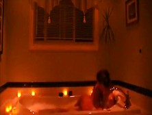 Romantic Sextape In The Bathtub