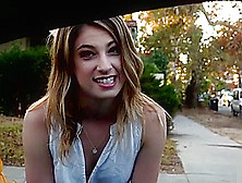 Sexy Teen Kristen Scott Fuck By A Stranger In The Car