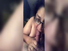 Point Of View Beauty Hispanic Fiance Giving Bj
