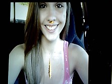Cocaine Tribute Perky Flat Chested Smiling Teen