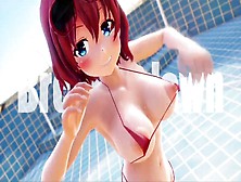Mmd R18 Short Chan Celebrate In The Empty Pool No Water 3D Cartoon