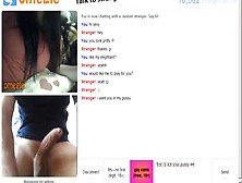Chubby Girl Likes The Elephant Cock On Omegle And Has Cybersex With A Stranger