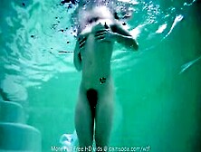 Camsoda - Bushy Snatch Teenie Has Wild Masturbation Into Swimming