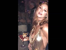 Marina Ruy Barbosa De Vestido Decotado Em Festa