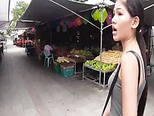 Thaiswinger. Me - Amateur Slender Oriental 18 Year Old Takes White Friends Big Cock Into Tight Snatch