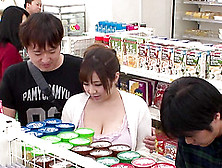 Chubby Babe Ran Niyama Groped By A Fellow In A Supermarket