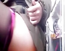 Korean Camgirl Fingering In Black Pantyhose