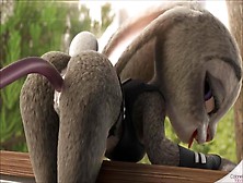 [Zootopia Porn Parody] Judy Hopps Fucked By Tentacle Monster (With Sound)