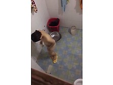 Bathroom Voyeur Spying Neighbor Asian Girl Shower