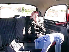 Beautiful Redhead Passenger Nailed By The Fraud Driver