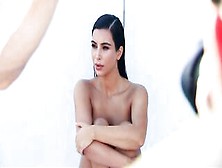 Kim Kardashian Bare